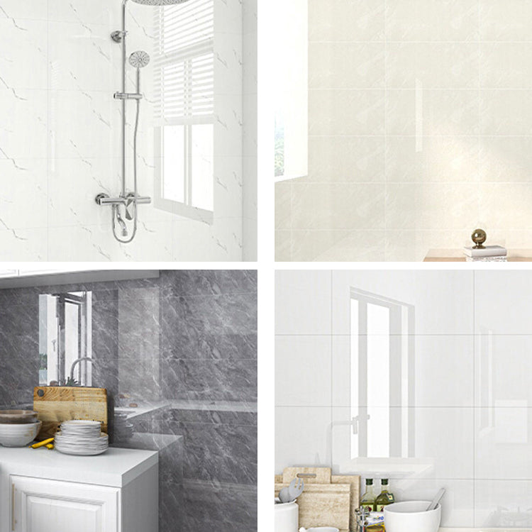 BowLift | 10-pack 12" X 23" PVC rectangular peel & stick field tile kitchen and bathroom back paneling