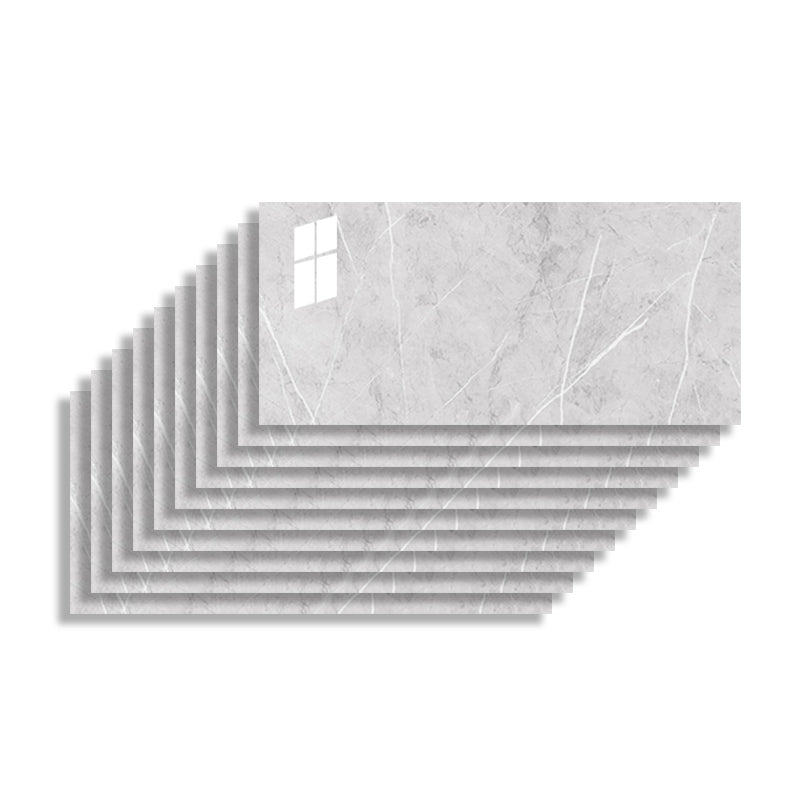 BowLift | 10-pack 12" X 23" PVC rectangular peel & stick field tile kitchen and bathroom back paneling