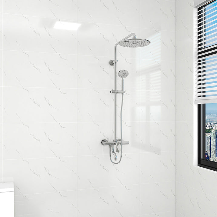 BowLift | 10 Pack 12" X 23" PVC rectangular Peel & Stick field tile kitchen and bathroom back paneling