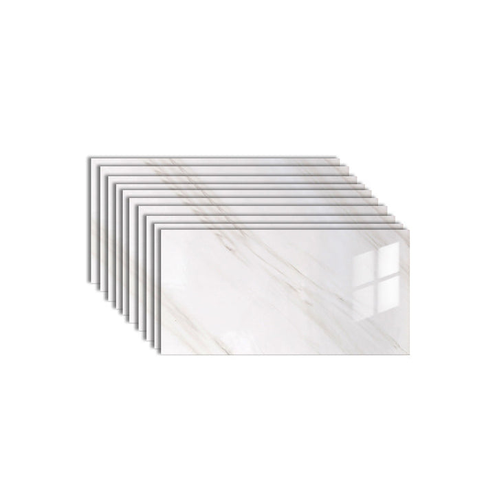 BowLift | 10-Pack PVC rectangular Peel-and-Stick wall tile kitchen and bathroom backsplash