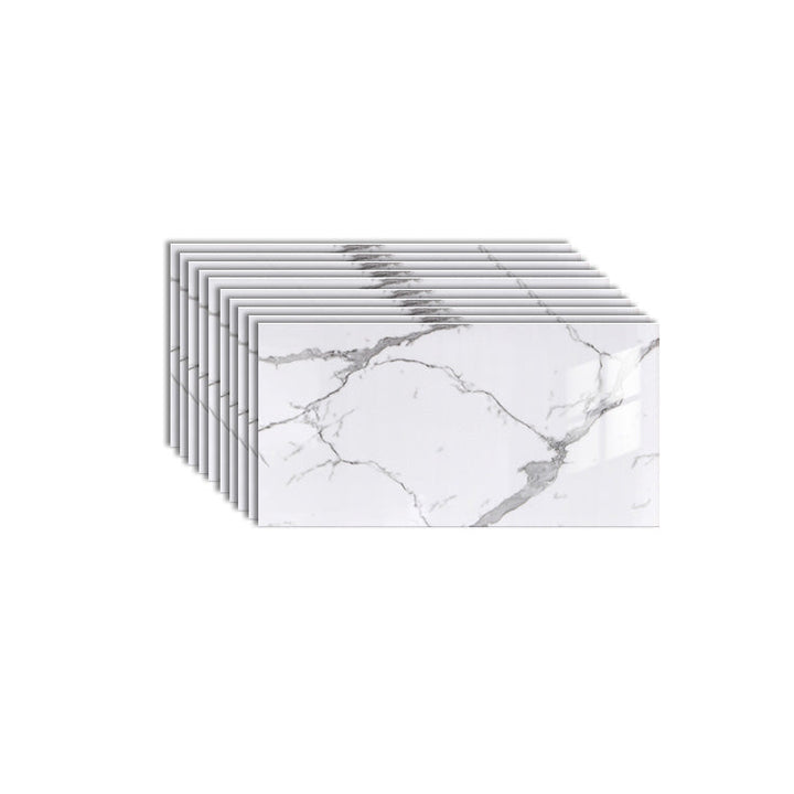 BowLift | 10-Pack PVC rectangular Peel-and-Stick wall tile kitchen and bathroom backsplash