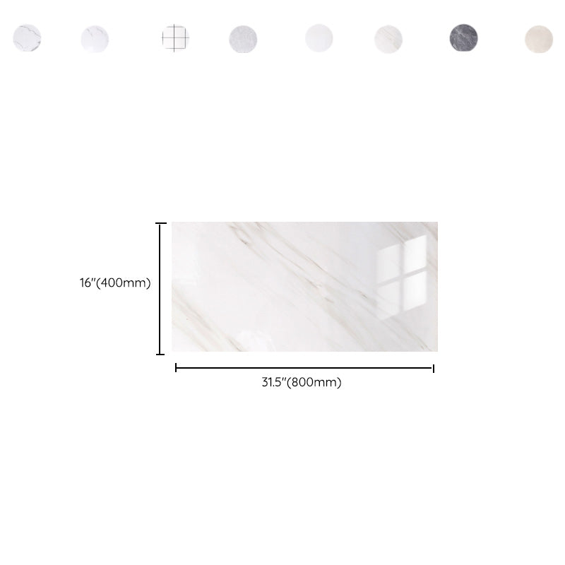 BowLift | 10-Pack PVC rectangular Peel-and-Stick wall tile kitchen and bathroom backsplash