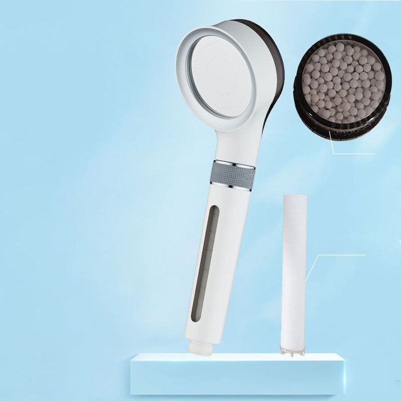 BowLift | Modern Plastic Showerhead Water Filtration Round Hand Shower