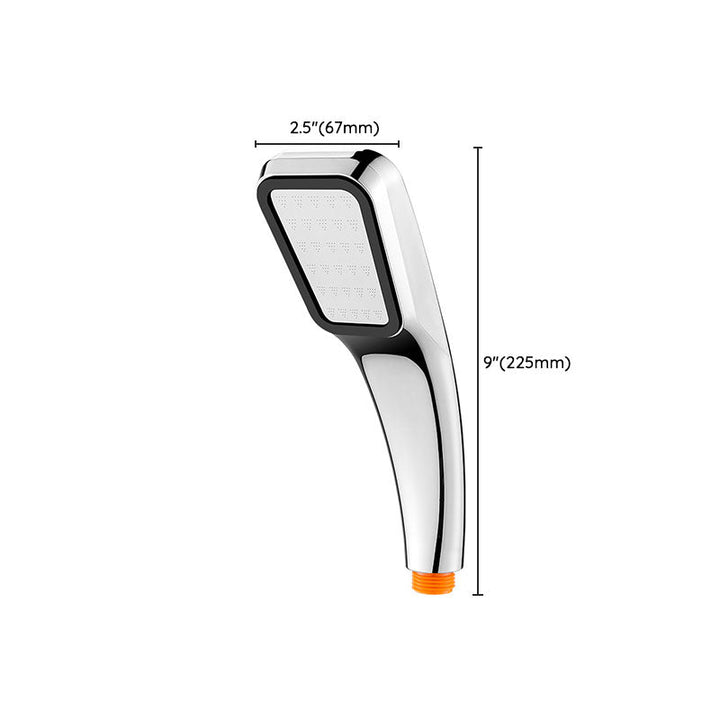 BowLift | Traditional handheld shower head metal hand shower with square shape