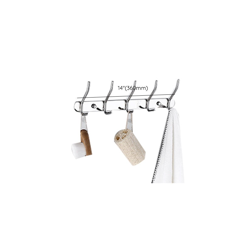 BowLift | Modern Bathroom Set with Bathroom Shelf/Towel Bar Polished Chrome Bathroom Accessory Set