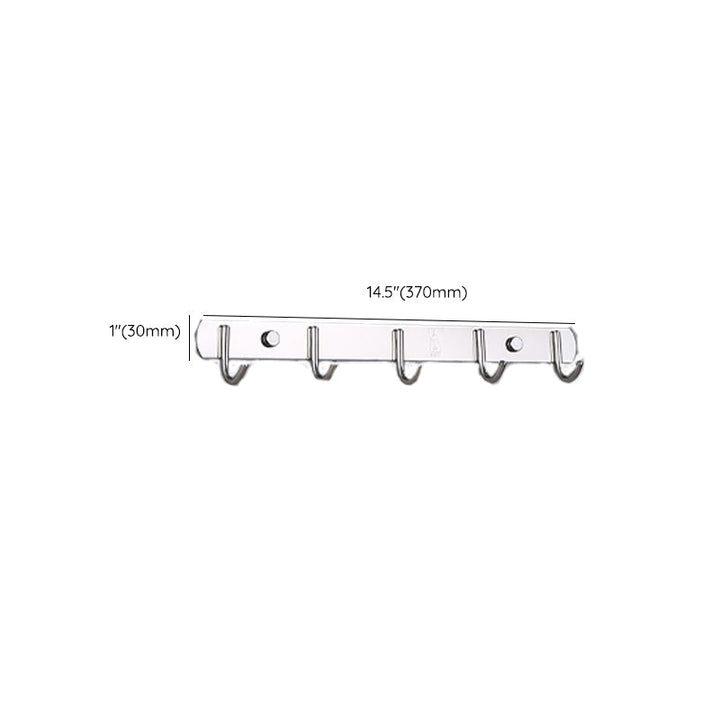 BowLift | Modern Bathroom Set with Bathroom Shelf/Towel Bar Polished Chrome Bathroom Accessory Set