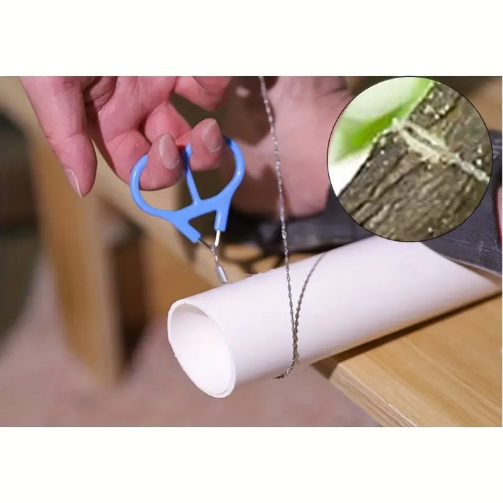 BowLift | Wire saw for garden and outdoor – Compact saw for adventures and gardening