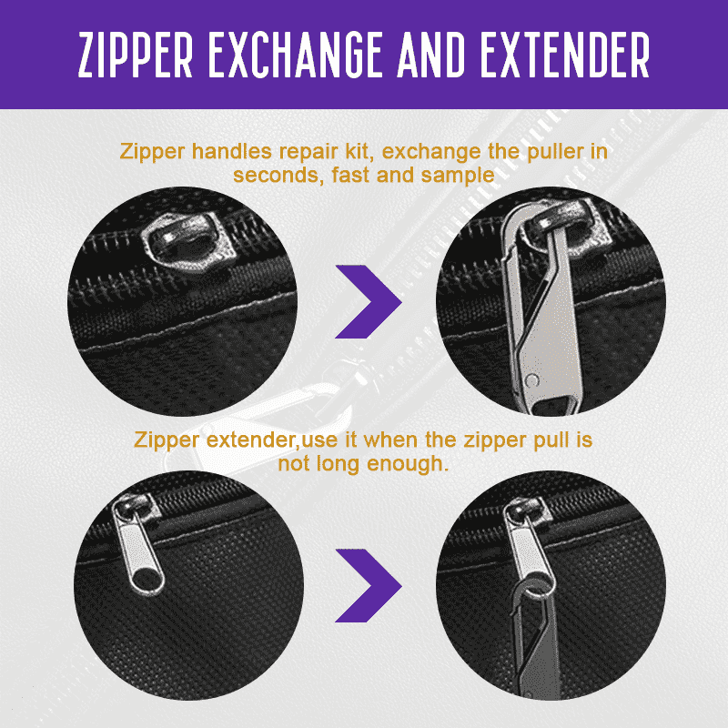 BowLift | Universal detachable zipper puller