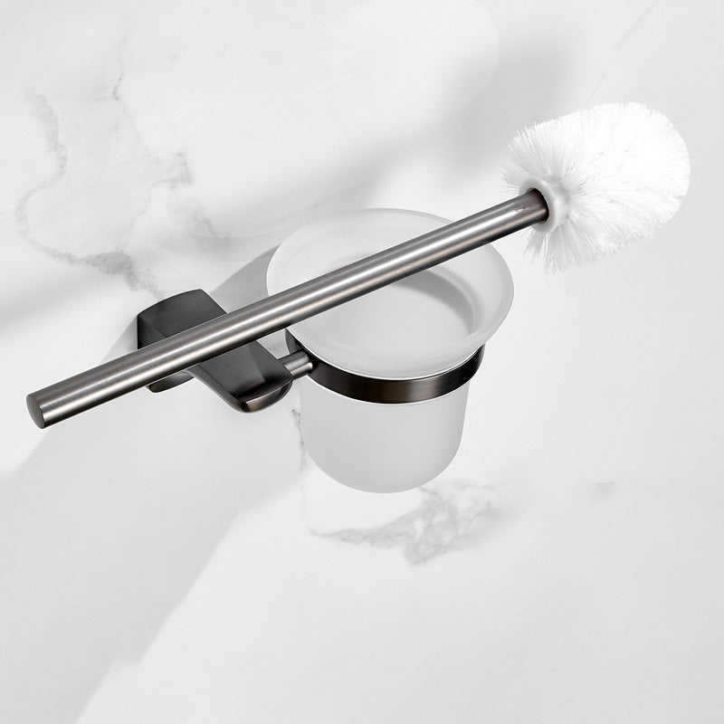 BowLift | Modern Bathroom Accessories Hardware Set Gray Bathroom Accessories Set