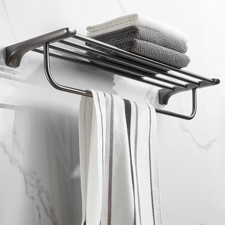 BowLift | Modern Bathroom Accessories Hardware Set Gray Bathroom Accessories Set