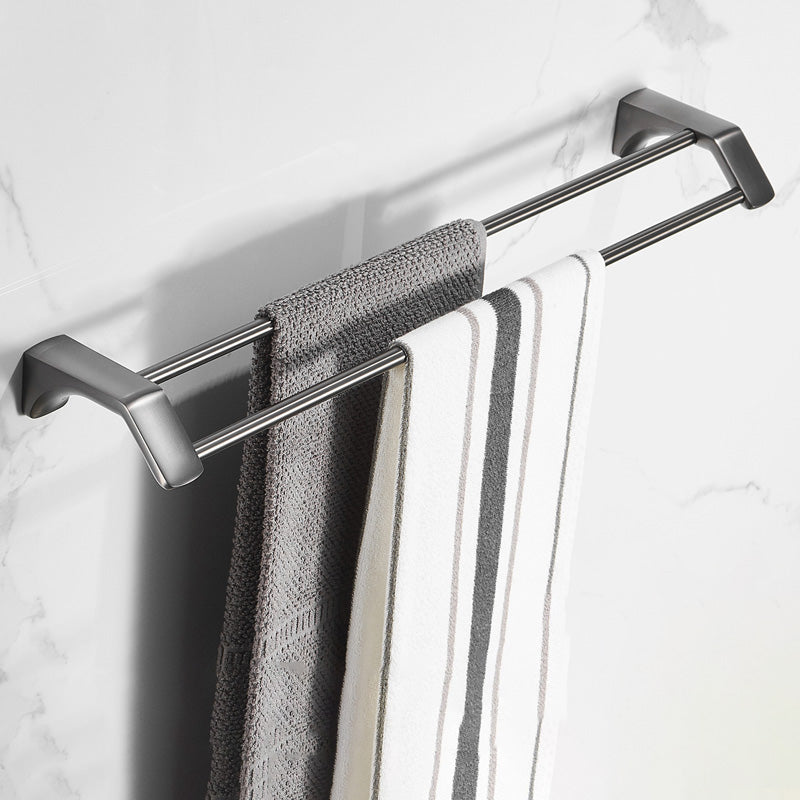 BowLift | Modern Bathroom Accessories Hardware Set Gray Bathroom Accessories Set