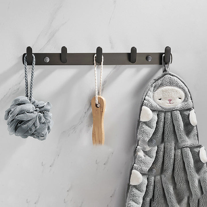 BowLift | Modern Bathroom Accessories Hardware Set Gray Bathroom Accessories Set