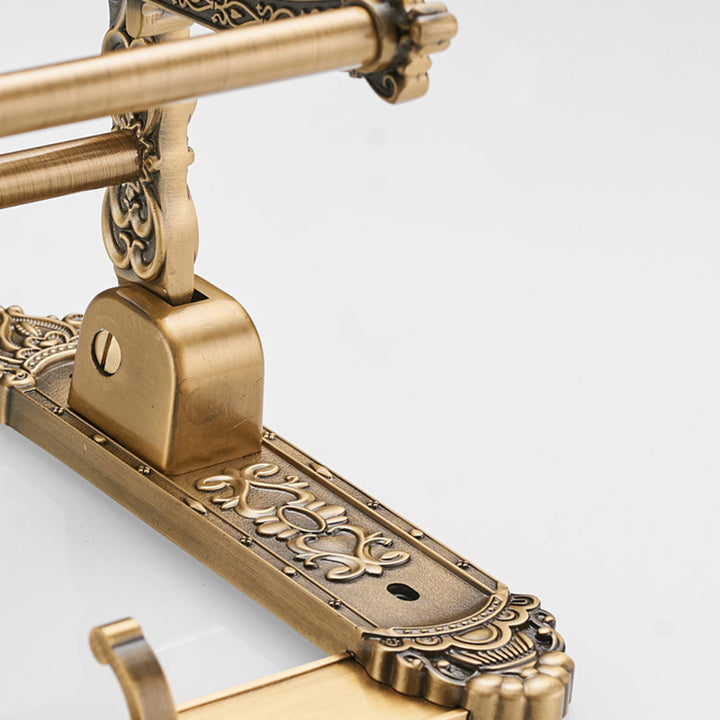BowLift | Traditional Bathroom Accessories Set Gold Bathroom Accessories Kit