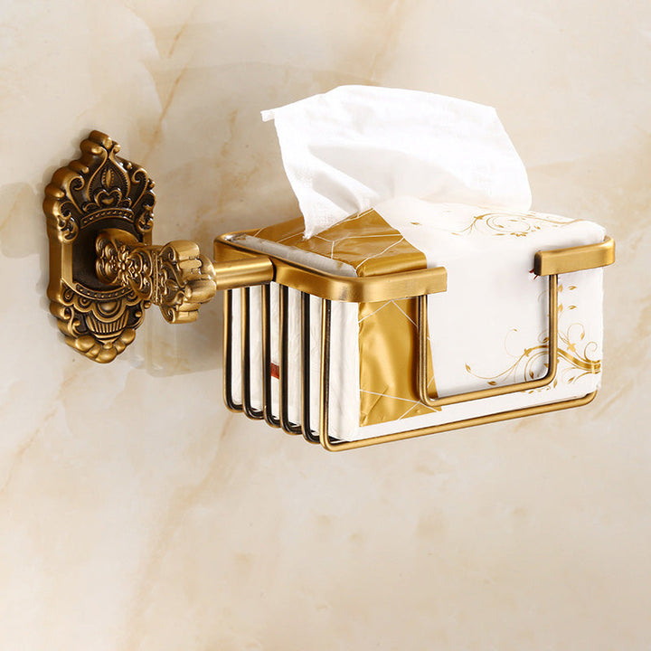 BowLift | Traditional Bathroom Accessories Set Gold Bathroom Accessories Kit