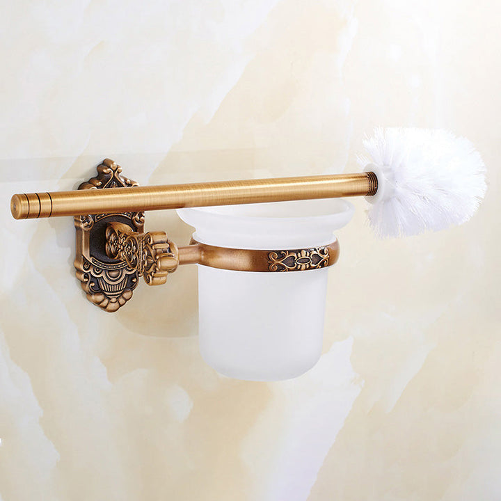 BowLift | Traditional Bathroom Accessories Set Gold Bathroom Accessories Kit