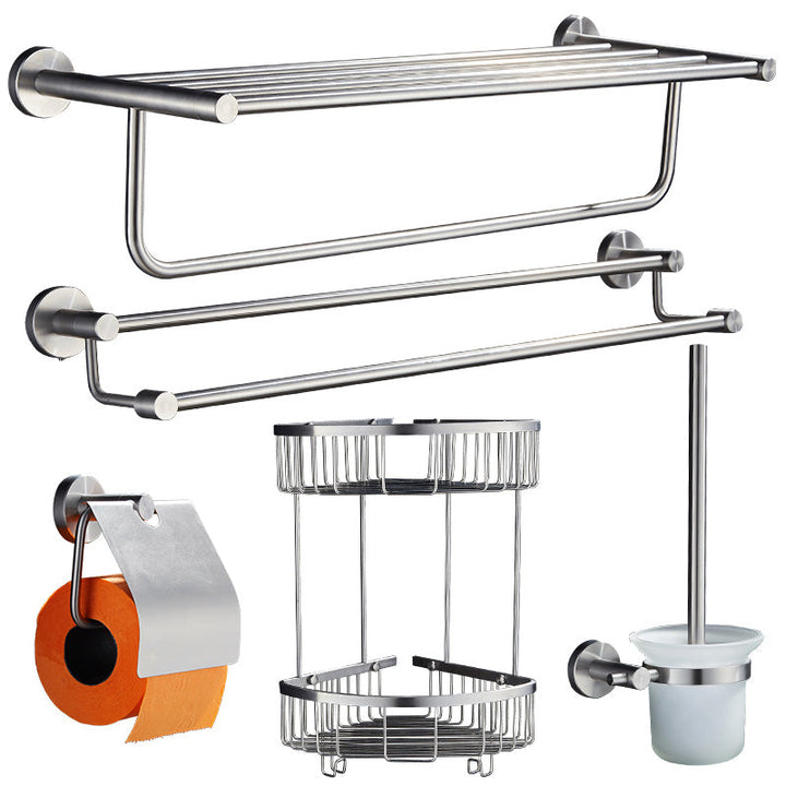 BowLift | Chrome Traditional Bathroom Accessory Set Stainless Steel Bathroom Set