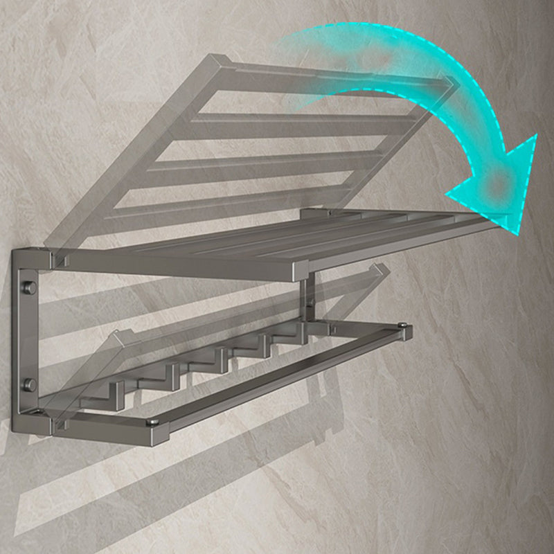 BowLift | Modern Bathroom Accessories Set Gray Bathroom Accessories Hardware Set