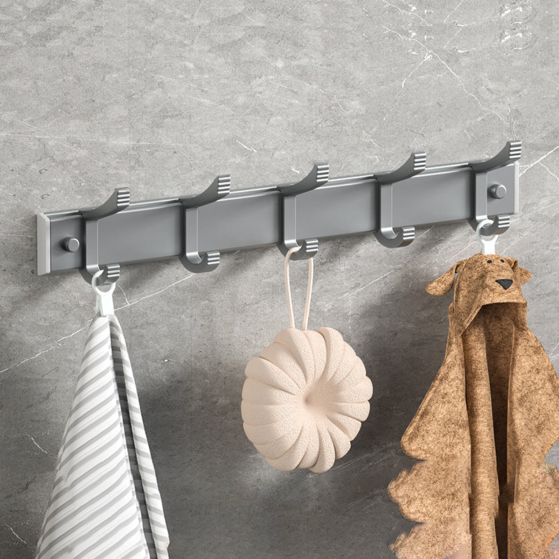 BowLift | Modern Bathroom Accessories Set Gray Bathroom Accessories Hardware Set