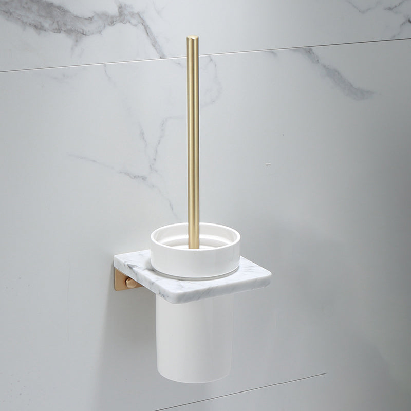 BowLift | Polished Brass Bathroom Accessory Set Marble Bathroom Hardware