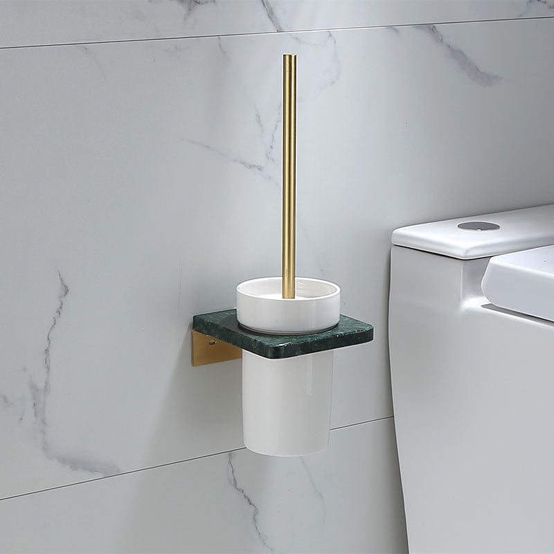 BowLift | Polished Brass Bathroom Accessory Set Marble Bathroom Hardware