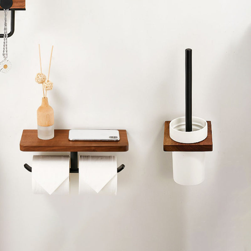 BowLift | Solid Wood Bathroom Accessories Set Folding Metal Bathroom Accessories