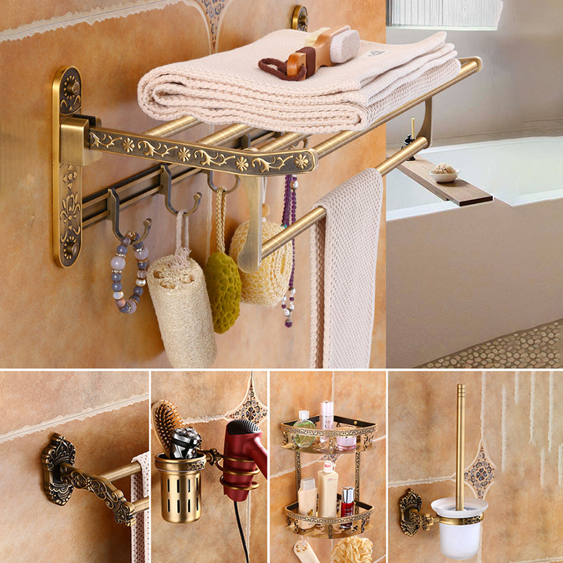 BowLift | Traditional Metal Bathroom Accessories Hardware Set with Soap Dish