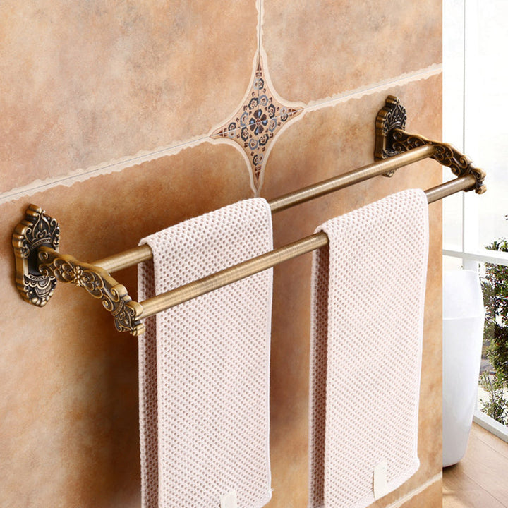 BowLift | Traditional Metal Bathroom Accessories Hardware Set with Soap Dish