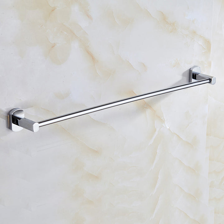 BowLift | Contemporary Bathroom Accessories Hardware Set in Silver Metal