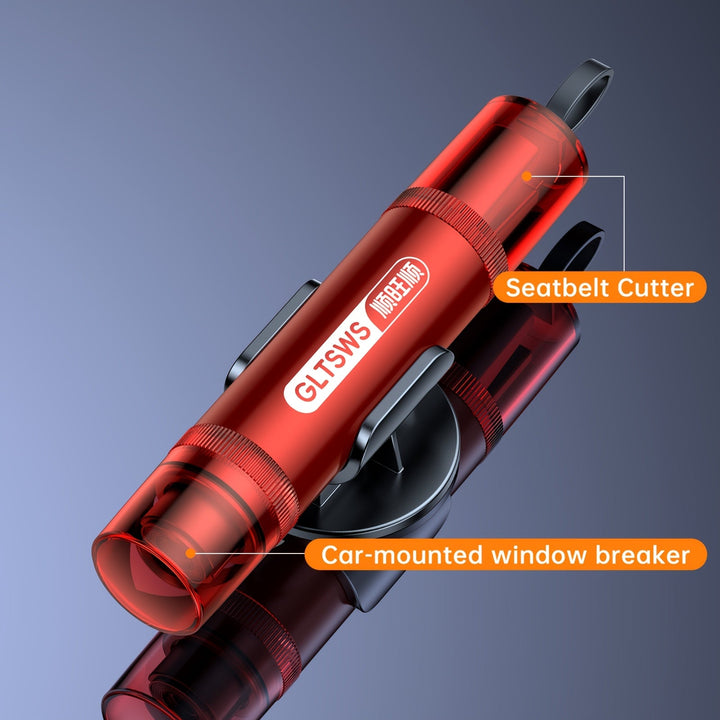 Car Emergency Rescue Hammer with Seatbelt Cutter | Bowlift