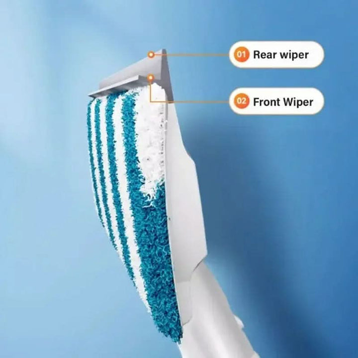 BowLift | in-1 window wiper - spray, wipe & shine for streak-free windows