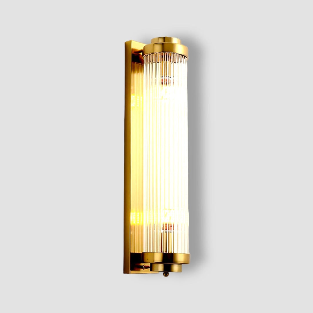 BowLift | Vintage Glass Wall Lamp with LED in Retro Style