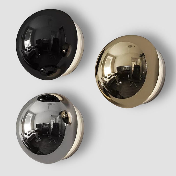 BowLift | AuroraLume – Nordic Wall Lamp in Aluminium and Acrylic