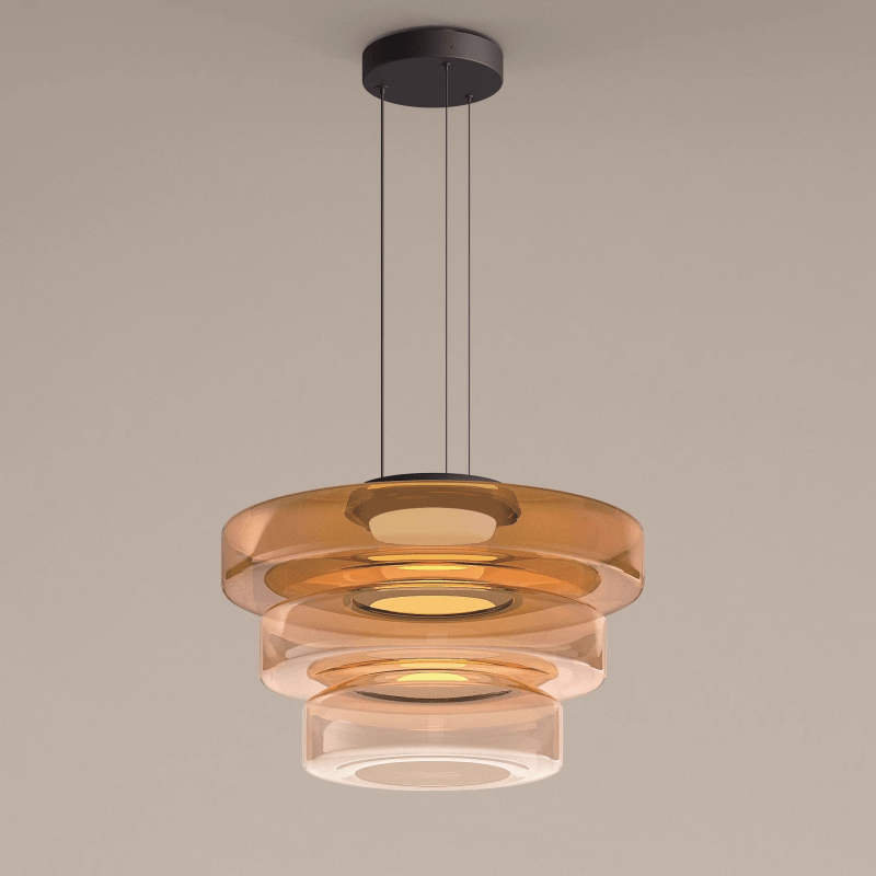 BowLift | Modern Glass Pendant Lamp in Bauhaus Style - AuroraSphere