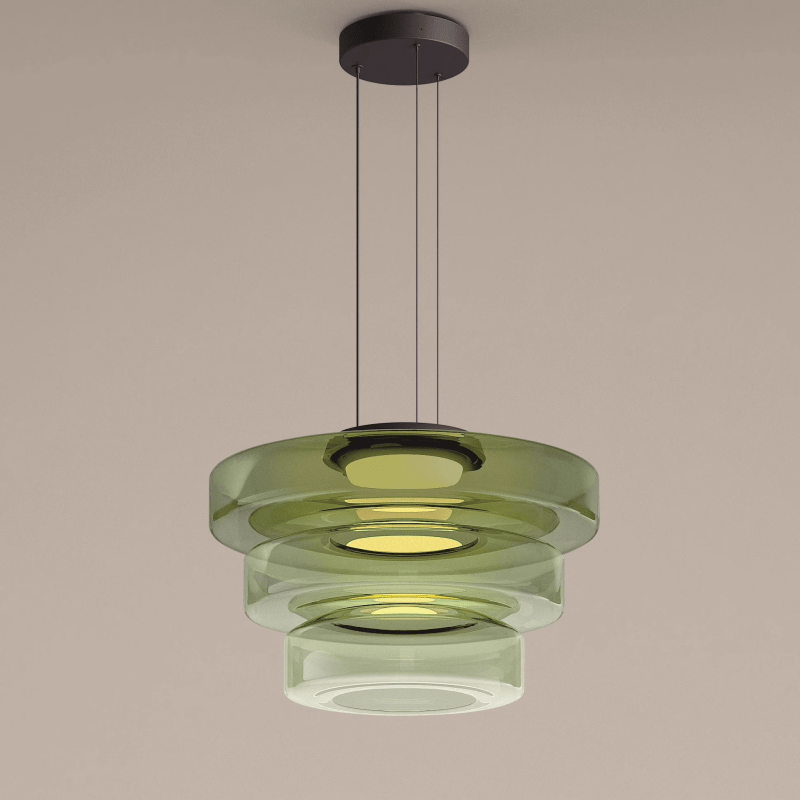 BowLift | Modern Glass Pendant Lamp in Bauhaus Style - AuroraSphere