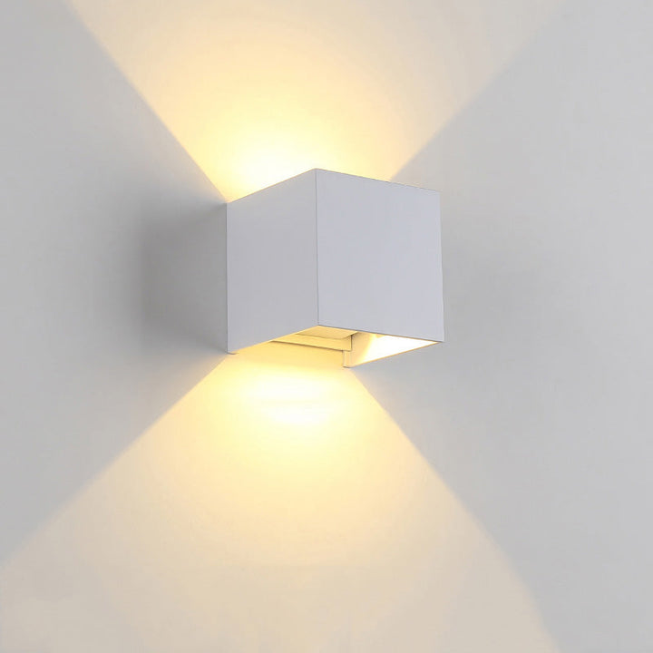 BowLift | LED Outdoor Up Down Wall Light | Waterproof Metal Fixture for Patio. Garden & Entryway Illumination