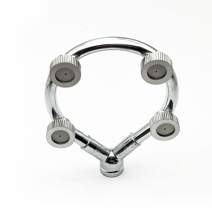 BowLift | High pressure stainless steel ring multi nozzle – Efficient spray attachment for garden irrigation