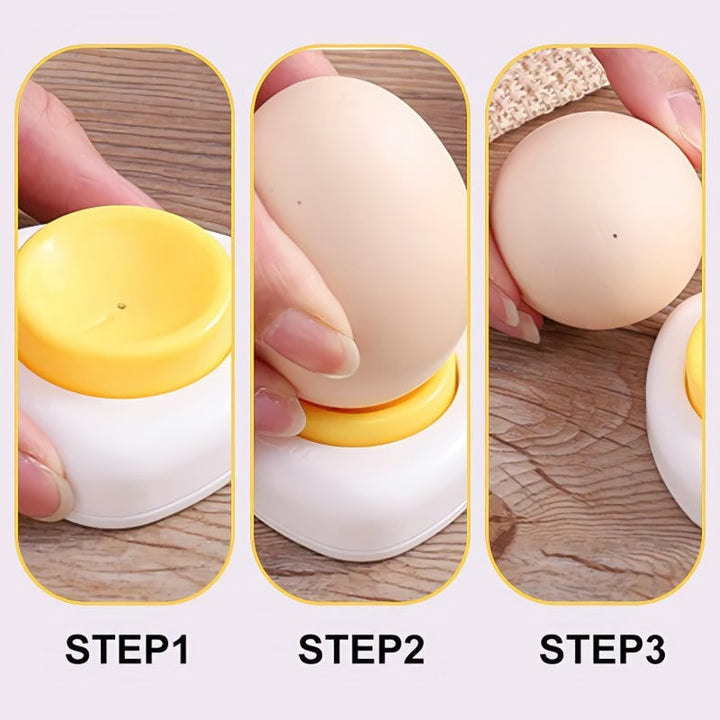 BowLift | Egg perforator with safety lock