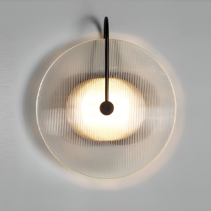 BowLift | Scandinavian Round Glass Wall Lamp