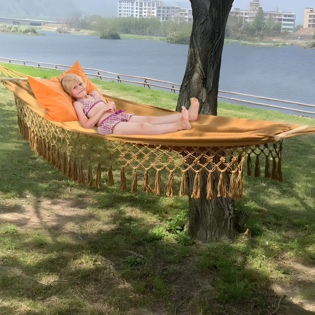 BowLift | Comfortable Boho Hammock made of Cotton