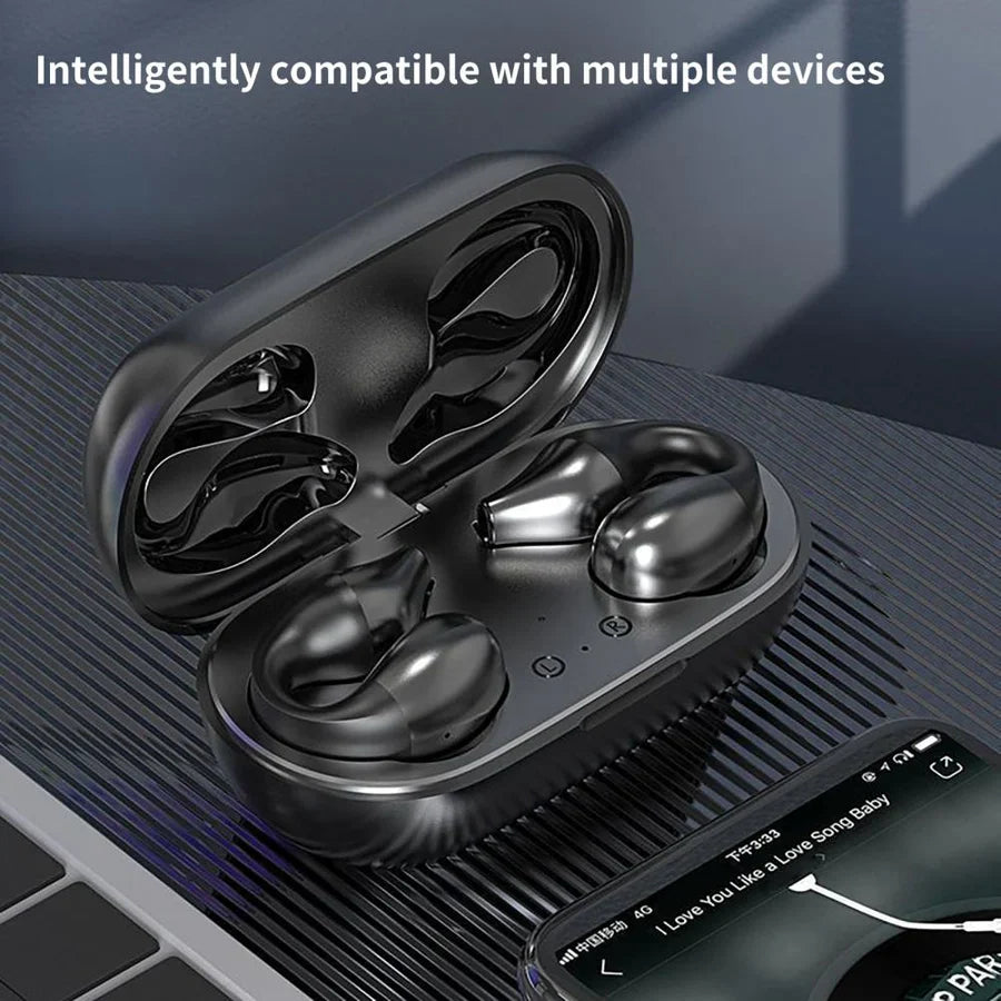 BowLift | Wireless Earclip Bone Conduction Headphones