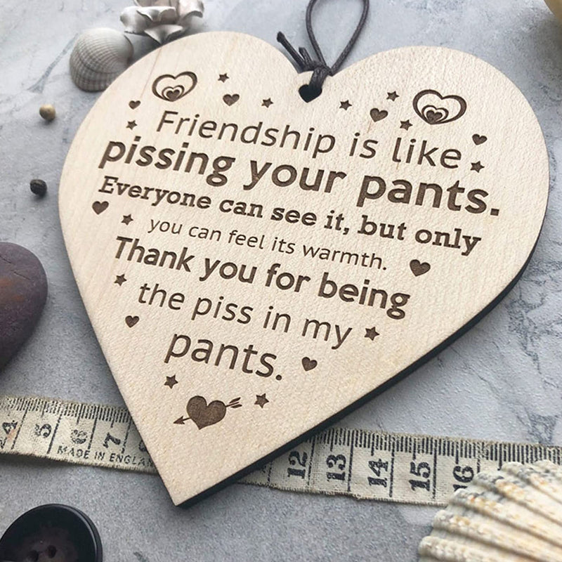 BowLift | Friendship Wood Pendant Christmas Tree Decor