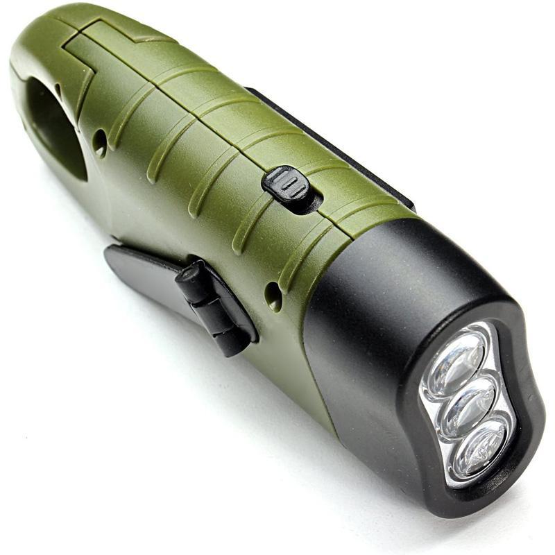 Rechargeable emergency flashlight for outdoor use | Bowlift