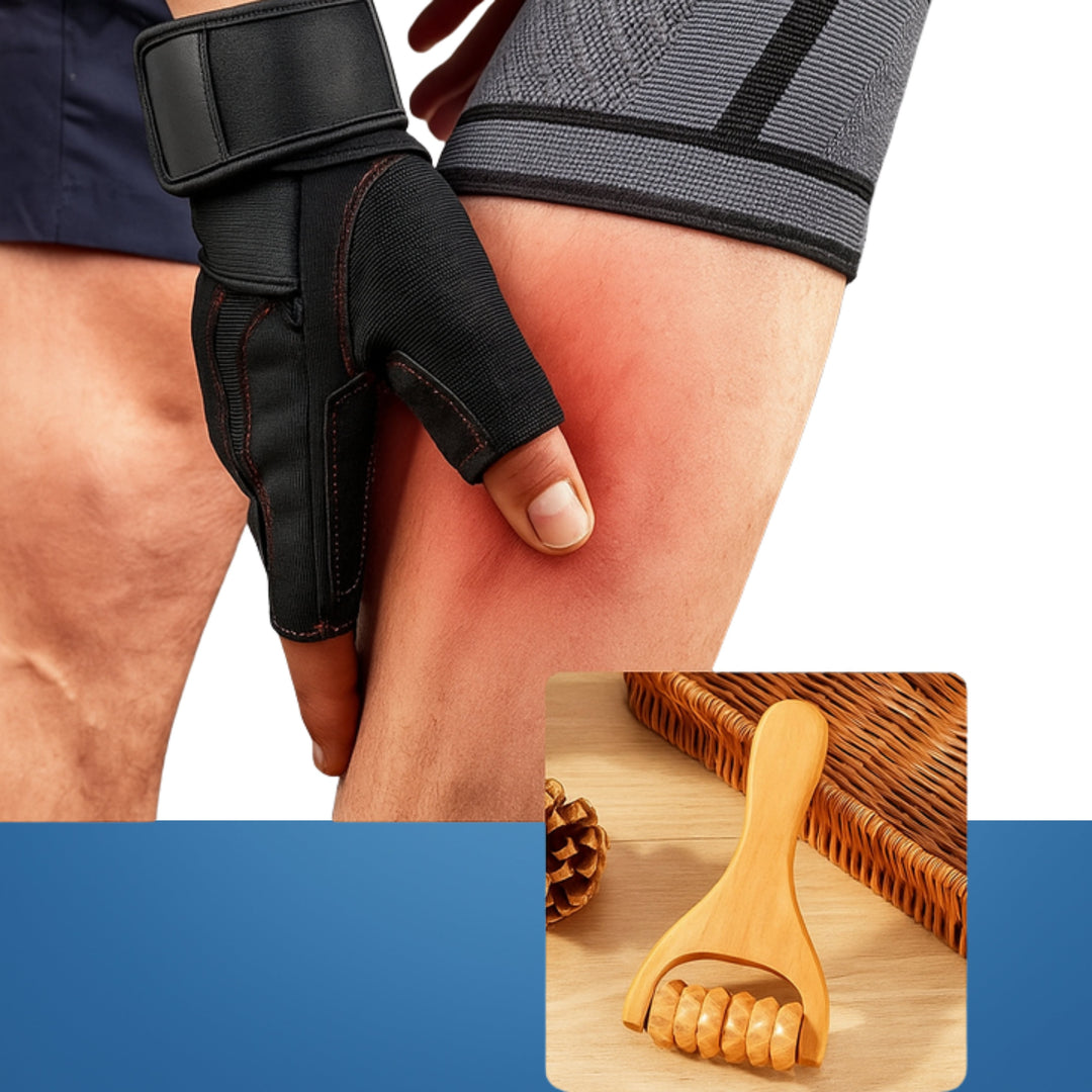 Deep Muscle Relief – Natural Wood Finish – Back Legs & Arms Bowlift