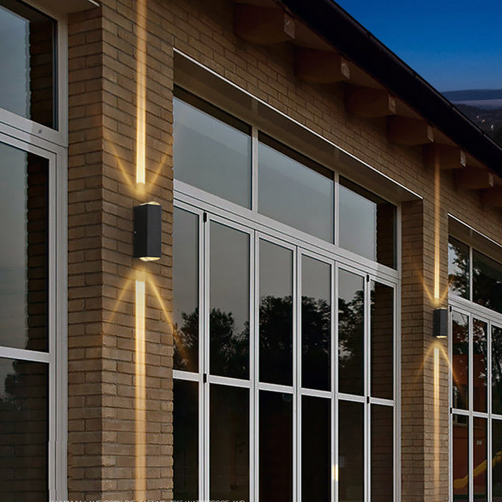 Waterproof Multifunctional Up Down Lighting Spotlight Outdoor Wall Lamps | Bowlift