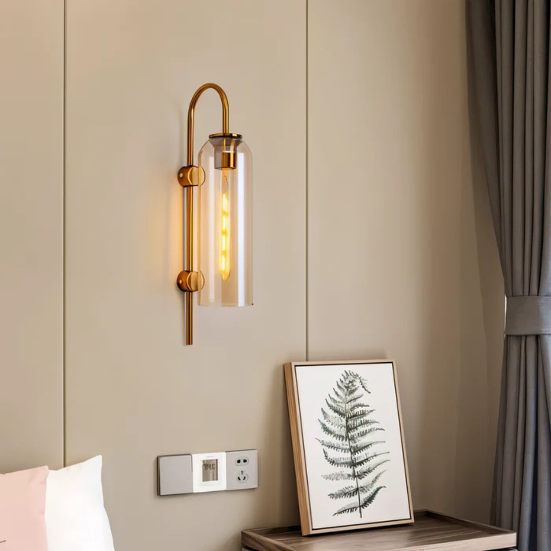 BowLift | Stylish Glass LED Wall Lamp
