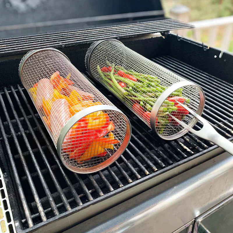 BowLift | Grill baskets even grilling of vegetables and meat without sticking