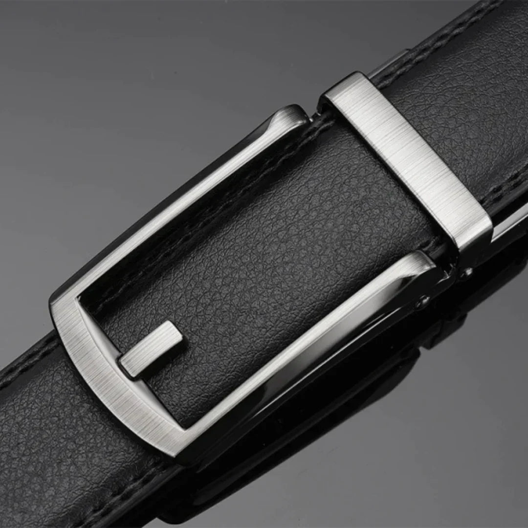EliteSlide Belt – Luxury Leather Adjustable Accessory Bowlift