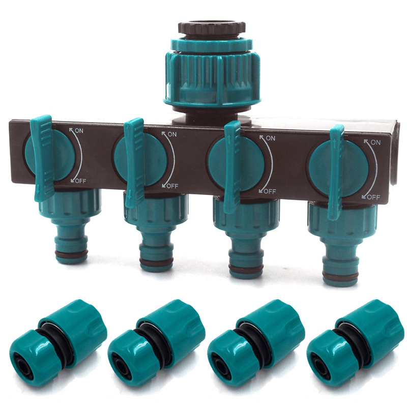 BowLift | way garden hose distributor - Adjustable tap adapter