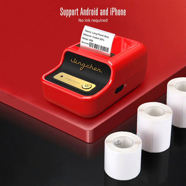 BowLift | Mini Wireless Label Thermal Printer