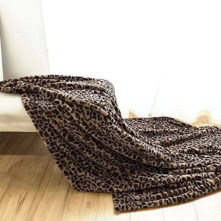 BowLift | Wild Elegance Leopard Print Blanket